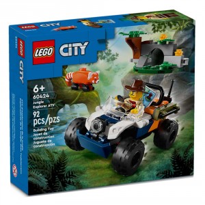 Lego City Jungle Explorer Atv Red Panda Mission